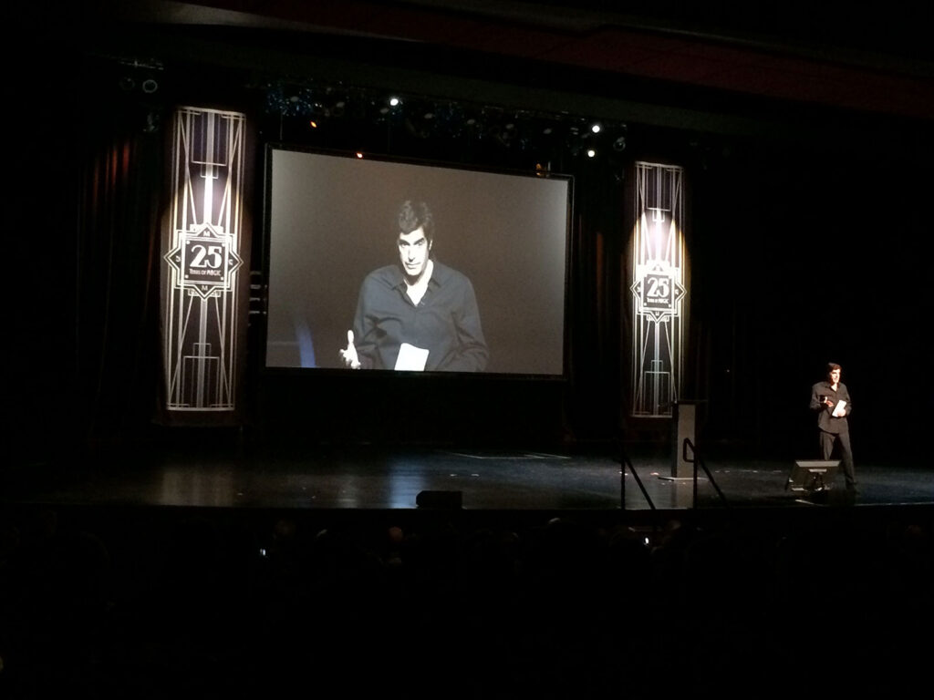 David Copperfield at the Magic Live Magic Convention in Las Vegas, NV