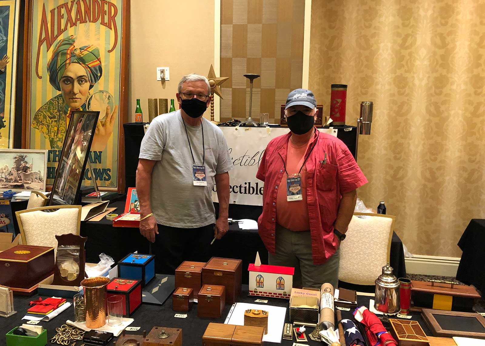 Magic Collectibles Booth at the Magic Collectors Expo 2021