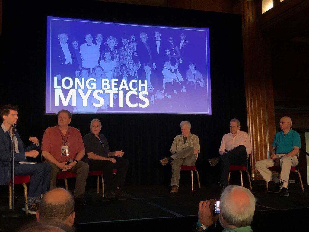 Long Beach Mytics panel hosted by magician and magic book author, Lance Rich.