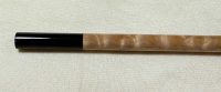 Figured Maple / Ebony Magic Wand (Close Up View)